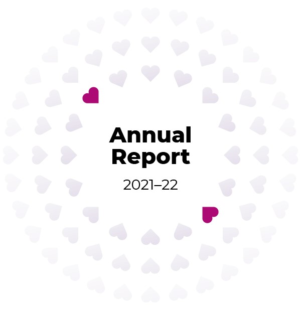 2021-22 annual report cover