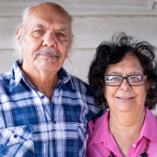 Aunty Pat and Billy - brother Ross was a donor