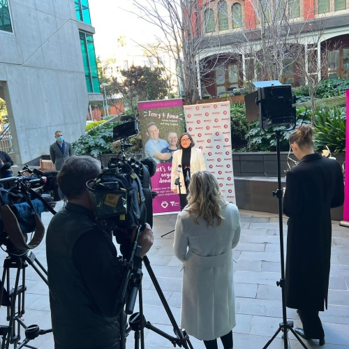 The Hon Ged Kearney MP launching DonateLife Week 2022
