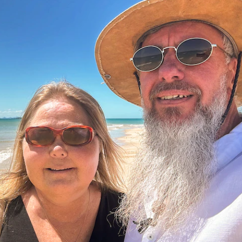 kidney donation swap recipients, Kellie and Grant 