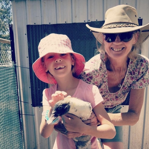 Linny, a QLD donor with her granddaughter