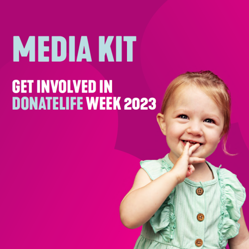 Media kit screenshot of front page