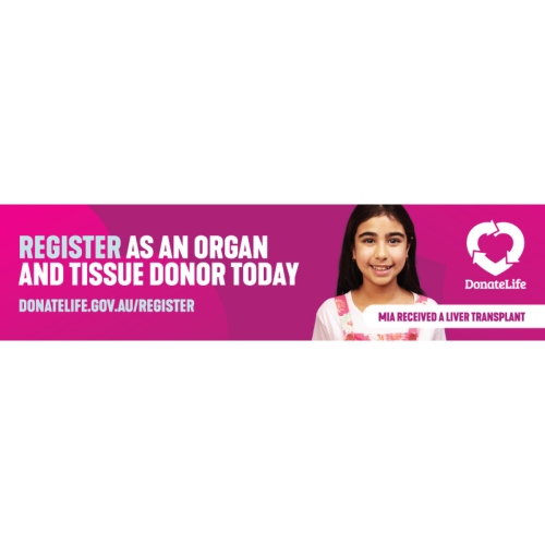DonateLife Week 2024 email signature - register today website banner