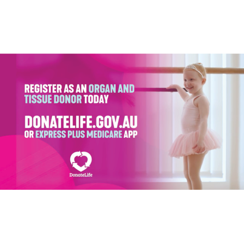DonateLife Week TVC - Amy
