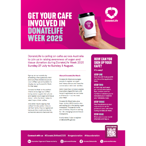 DLW 2025 cafe resources - information flyer