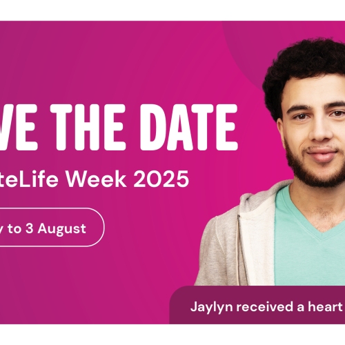 DonateLife Week save the date website image