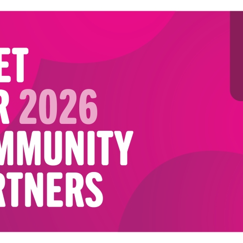 Magenta promotional banner reading ‘Meet Our 2026 Community Partners’ with the DonateLife logo in the top right corner.