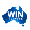 WIN Network logo showing the word ‘WIN’ above ‘Network’ in white text over a blue silhouette of the map of Australia.